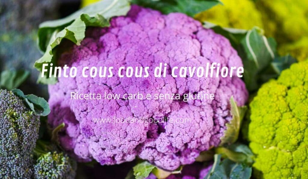 Finto cous cous di cavolfiore