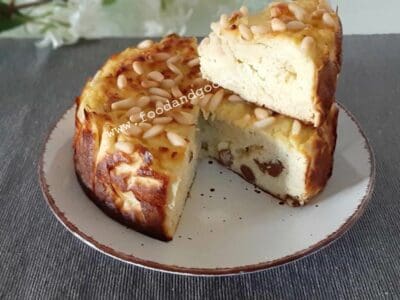 Torta di mele invisibile senza zucchero