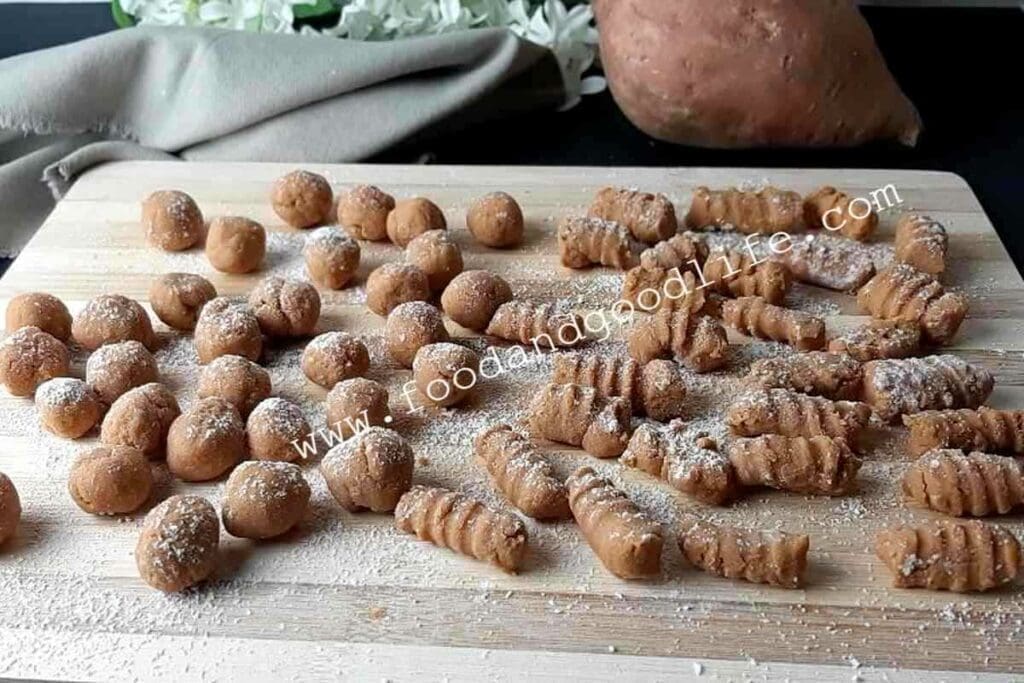 Gnocchi di patate dolci senza farina