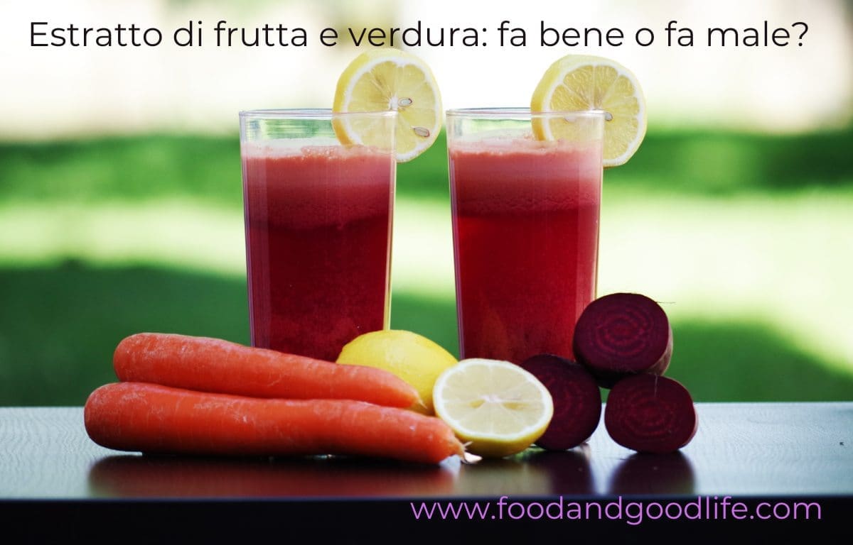 Estratto di frutta e verdura